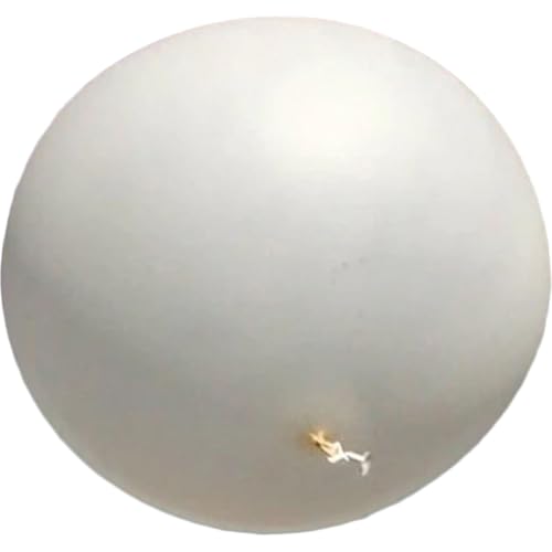 Ballon Gonflable Géant Latex Blanc 120 Pouces pour Décoration d'Événement