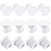 Mudder 12 Pieces 1/2 Inch 11630 91857 Water Heater Drain Plug White Plastic Drain Plug Compatible with RV Camper and Atwood Water Heaters