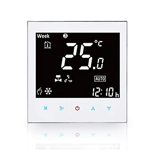 CIADAZ Tuya Central Air Conditioner Thermostat Temperatur Controller drahtlose Energieeinsparung (Color: White, Size: Type)