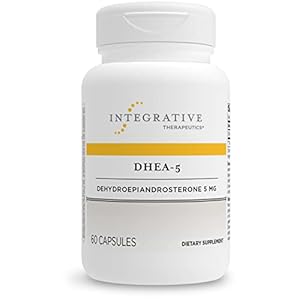 Integrative Therapeutics DHEA-5 – for Women and Men – Gluten Free – Dairy Free – Vegan – 60 Capsules