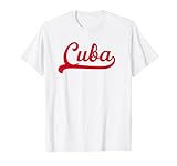 Colección de estilo béisbol Cuba  Estilo Béisbol Viva Cuba! Camiseta