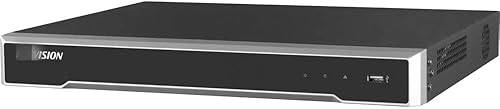 DS-7616NI-Q216P 16-ch 4K 8MP Grabador de video en red NVR, 16 canales PoE, Plug & Play, versión original internacional en inglés, compatible con