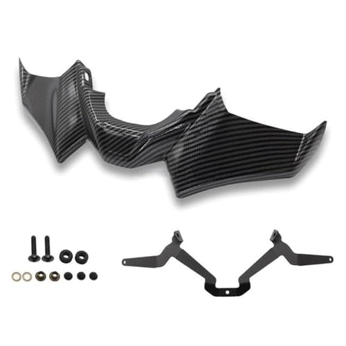 Spoiler avant moto en carbone pour carénage et aile aérodynamique