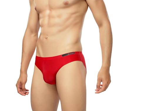 Image of MAML Men's Ultra Thin Ice Silk Briefs Underwear for Men