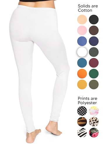 Image of STRETCH IS COMFORT Cotton Capri Leggings, Knee Length Pants, Plus Size