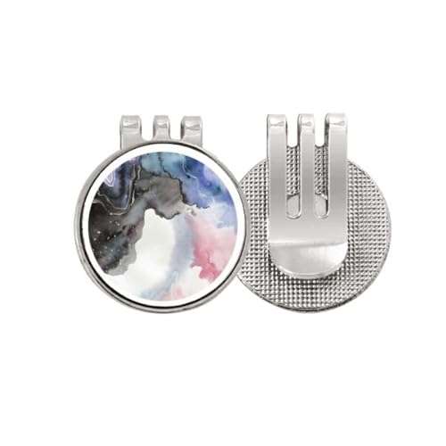 Marqueur de balle de golf avec clip en émail magnétique durable