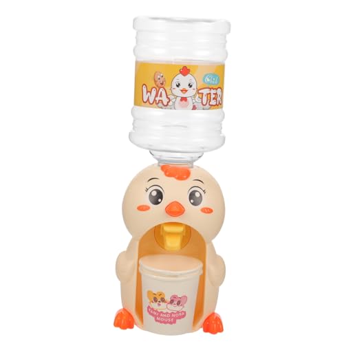 Abaodam Cute Mini Water Dispenser for Dollhouse Simulated Drink Dispenser Decorative Mini Model