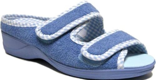 Chaussure de maison femme Doctor Cutillas 21823 bleu taille 36