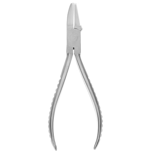 ledmomo フラットジョー眼鏡調整ペンチ 耐久スチール製 メガネフレーム 鼻パッド補正ツール ジュエリー クラフト用多目的修理工具