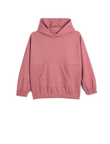 Maillot de survêtement filles Koton rose 256 avec poche kangourou