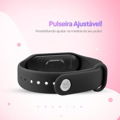 Relógio Feminino Digital à Prova D'Água Bracelete Simples Uso Confortável - Presente Fashion e Func