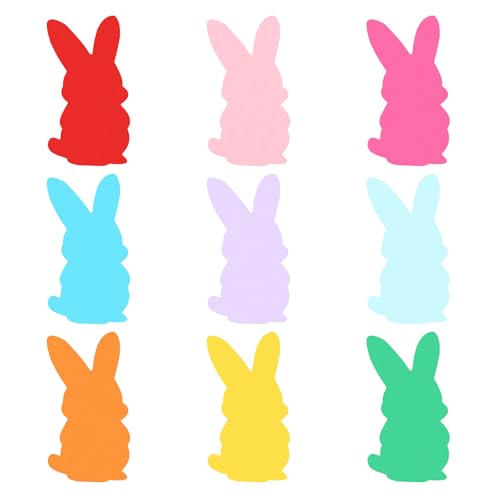 Décorations bricolage projets d'artisanat DIY de Pâques en famille, kit lapin PATIKIL multicolore