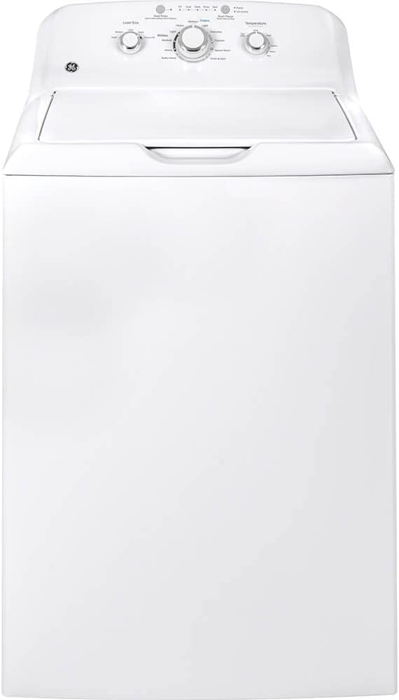 GE GTW335PR White Top Load Washer/Dryer Pair