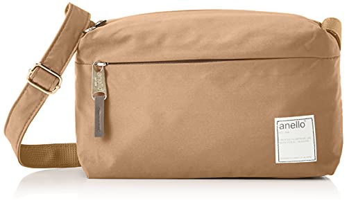 [アネロ] ミニショルダーバッグ 撥水 軽量 斜めがけ CIRCLE ATT0701 レディース ベージュ