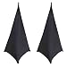 On-Stage SSA100 Speaker/Lighting Stand Skirt, 2-Pieces (Black)