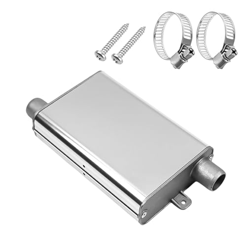 24 MM Abgasschlauch Schalldämpfer Klemmenhalterun Diesel: Nizirioo Edelstahl Standheizung mit Verdickten Clips und Schrauben, für Diesel Heizung Auto Auspuffanlagen Dieselheizung Luft Diesel