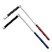 jojobasec Durability Sandpaper Stick Holder Polished Rod for Model Jewelry Tool Grinding Clip Stick Supplies, Red Round