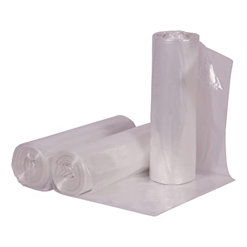 Image of Eco-Blend Max 20-30 Gallon Can Liner by Heritage Bag Co. (100 Pack) 31 inchx45 inch 1.5mil Clear. Made with 30% PCR