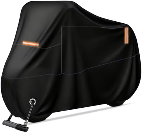 Telo Coprimoto Impermeabile, Telo Moto per Esterno 190T Poliester...