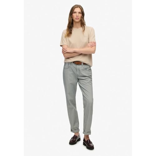 Superdry Essential Logo EMB Tee T-Shirt, Gris, 42 Femmes