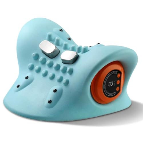ALLILUYAA Neck Massager, Masajeador de Cuello, 3 Modes Electric Neck and Shoulder Relaxer Pillow...