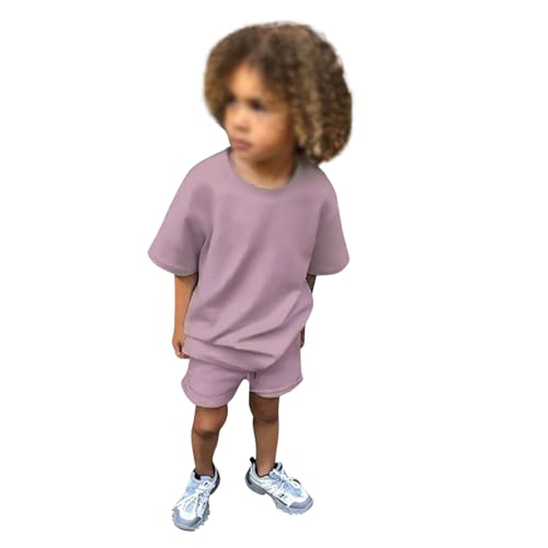Ropa alta para niños en conjunto de algodón premium suave y transpirable de dos piezas