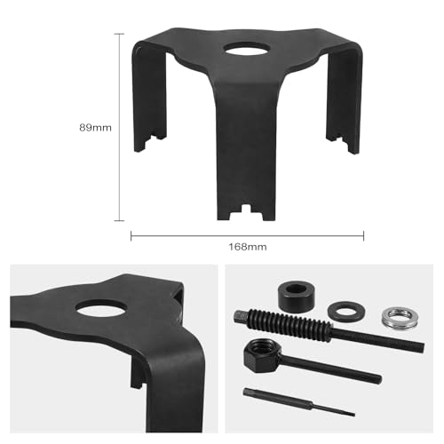 Image of NICECNC Black pDrive Primary Clutch Weight Changing Tool Kit Compatible with Can Am Maverick X3 RS Turbo 2024, X3 RR 4x4 XDS Turbo DPS 2022-2023, See Fitments