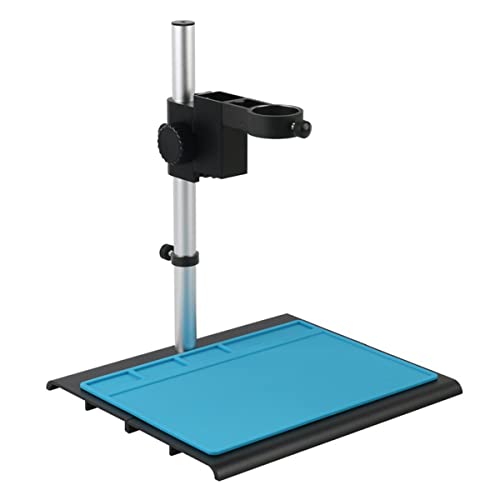 顕微鏡観察 ビデオ顕微鏡調節可能なブラケットの持ち上がる集束ホルダーテーブルスタンド40mm 50mm(50mm)