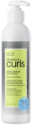 ALL ABOUT CURLS Luxe Leave-In Detangler | For Curly Hair Styling | Detangle, Moisturize, De-Frizz | Reduce Frizz & Softens | Deluxe Moisture | Vegan & Cruelty Free | Sulfate & Paraben Free