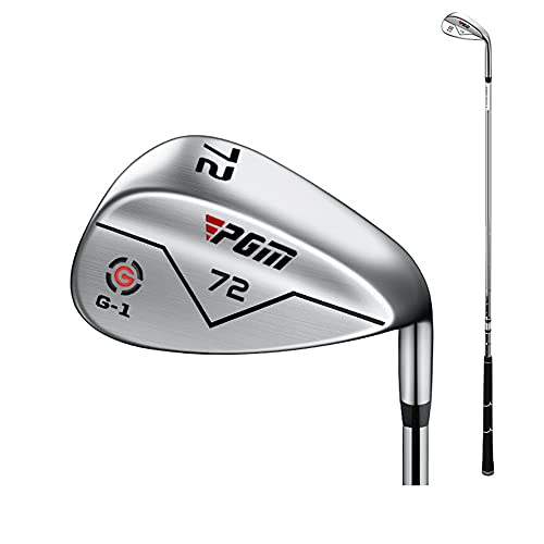 7-stopniowy Sand Wedge Golf Club High Loft CNC Texture Smooth Glide Sole Stainless Steel Shaft Easy Pop Up Bunker Shot Mężczyźni Kobiety Stiff Flex