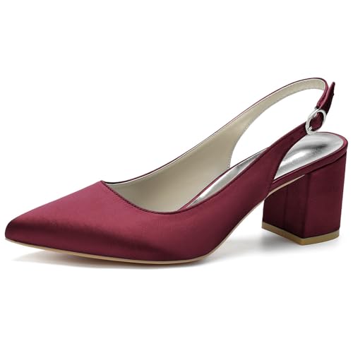 Chaussures habillées élégantes style escarpins slingback de cérémonie