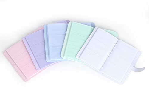 Image of 108 Pockets Instax Mini Film Photo Album Book for 3x2 inch Fujiflim Instax Mini LiPlay 11 9 8 7s 70 90 Link /Pringo 231 / Instax SP-1 / Polaroid PIC-300P / Z2300 Films (Clay White)