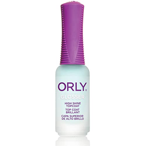 ORLY Glosser è uno smalto super lucido che garantisce una protezione duratura e una brillantezza brillante.