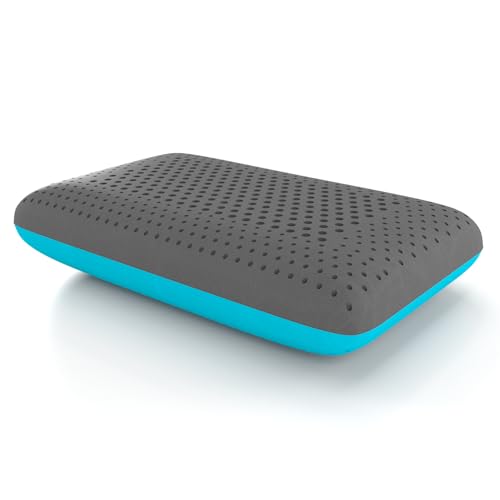 El Mejor Listado de Memory foam Top 10. 47 Smart Bamboo Almohada Dual - Memory Foam con Doble Firmeza | Lado Firme con Gel y Lado Suave con Carbón Activado | Funda de Graphene | Control de Humedad y Temperatura