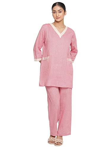 Styleville.in Housemaid Uniform Maid & Nanny Dress set Pink M