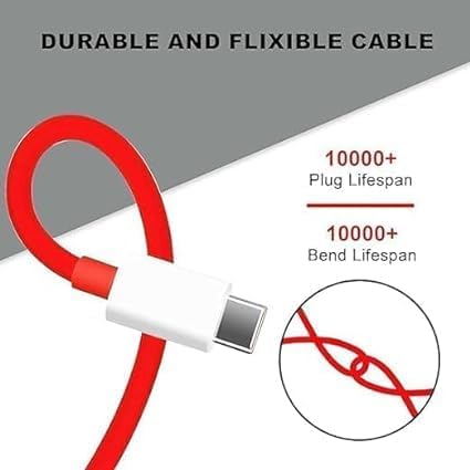 Image of Original Rapidly Fast SuperVOOC Charger Compatible with Oneplus | 11 Pro | 11 R | Nord CE2 | Nord CE 4 | Nord CE Lite 5G (Adapter*Cable) | C to C | 160WT GFR660
