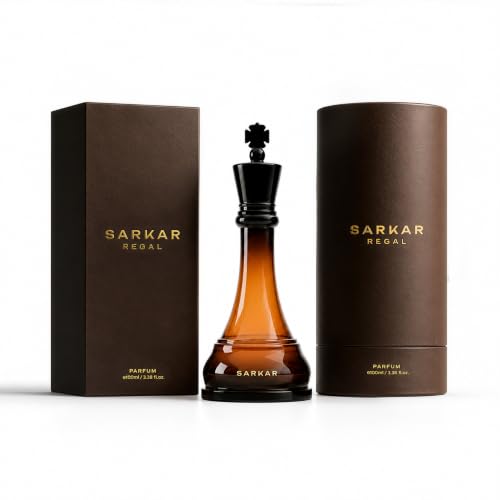 Image of Sarkar Regal Perfume for Men & Women | Long Lasting Fragrance | Oud, Saffron & Amber | Luxury Fragrance For Special Occasions | 25% Concentration | Premium Eau De Parfum 100ml