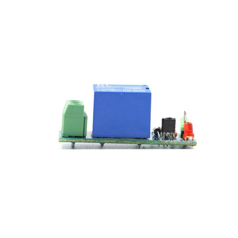DAYANTI TECH Single-Channel Relay Module, Blue, 5V, 10A, Normally Open, Automatic Operation 1