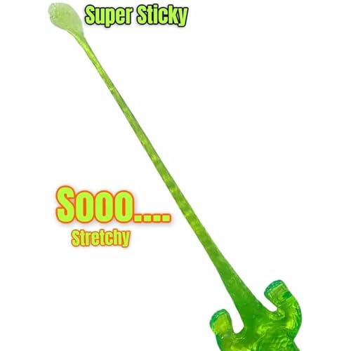 Munmoll Sticky Stretchy Animal Lizard Crocodile Mouse Relieve Pressure Toys Children Jelly Rat Stress Relief Squeeze Animal Prank Toy Birthday Gifts Party Favors for Kids and Adults (3Pcs)