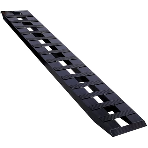 Rampas de carga de aluminio resistente 8800 lbs 84x14 pulg negro miniatura 4