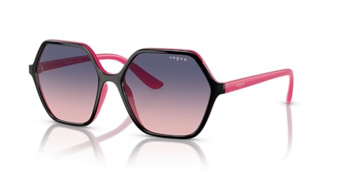 VOGUE 0VO5361S 3009I6 Top Black/Fuchsia 55/16/140 WOMAN Sunglasses