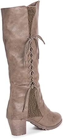 MUK LUKS Women's Lukees Lacy Leo Boots Fashion 9 MUK LUKS Women's Lukees Lacy Leo Boots Fashion