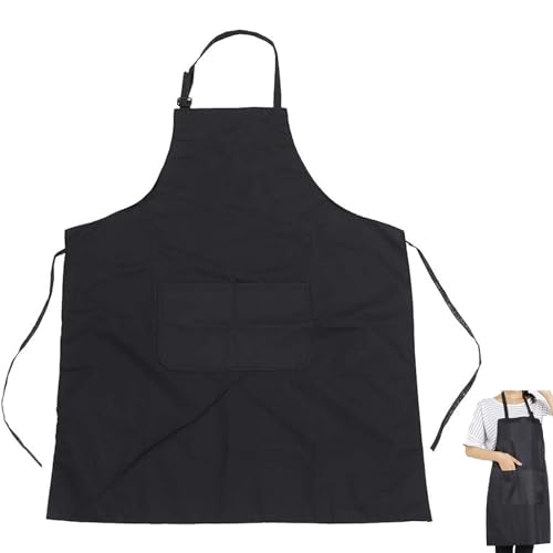 Amotorfly Tablier de coiffeur pour couper et teindre les cheveux, imperméable, cape avec poche pour salon de coiffure, usage personnel