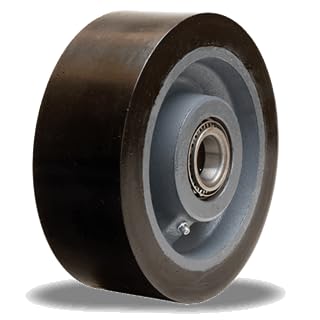 8" Hamilton R-EPSD-83SYT70 Enhanced Precision Duty Rigid Caster, 10,000 lbs Cap