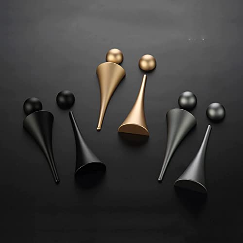 MRKU Letrero para Puerta de baño, Aluminio Cepillado, para Hombres y Mujeres, baños públicos, vestuarios