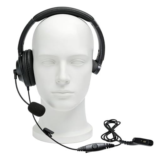 Auriculares walkie talkie para solucionar el ruido en comunicacion APX6000 XPR6550 con microfono