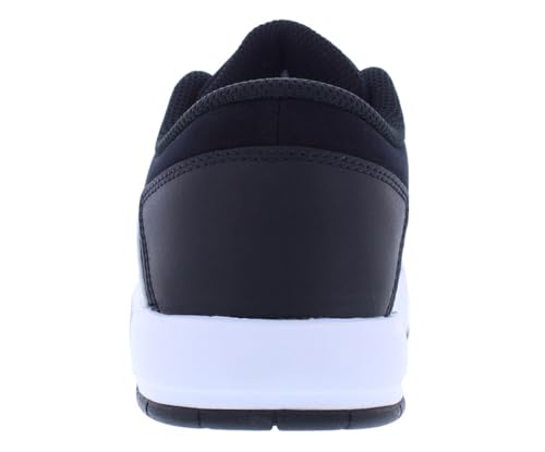 Jordan Nu Retro 1 Low Big Kids' Shoes (FB4412-100, White/White/Black) Size 6.53