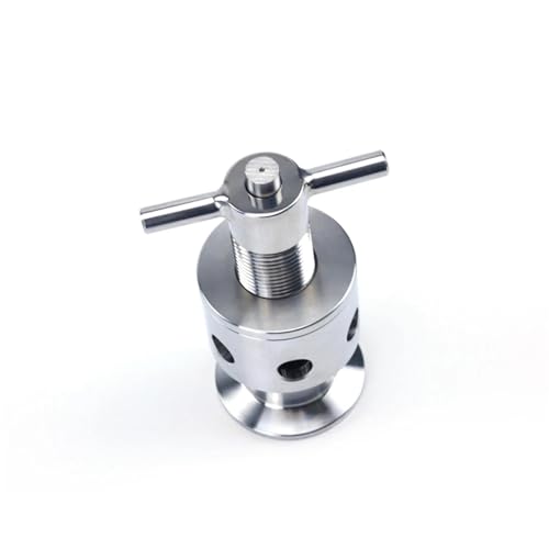 Válvula de seguridad ajustable de acero inoxidable 304 con triple abrazadera de 1.5 pulgadas 4