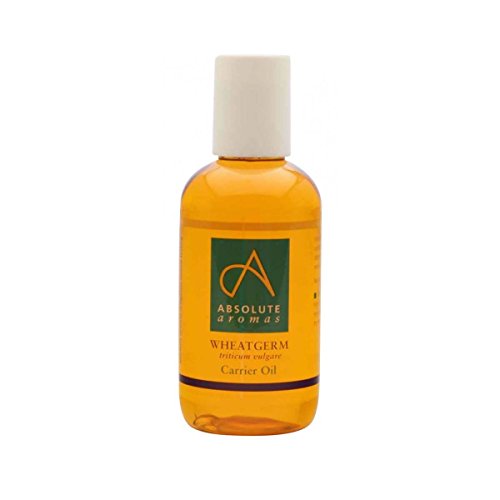 Absolute Aromas Aceite de Germen de Trigo 150ml - Puro, Natural, Prensado en Frío, Libre de Crueldad Animal y Vegano - Aceite Hidratante para Cabello, Cara y Masajes (150ml)
