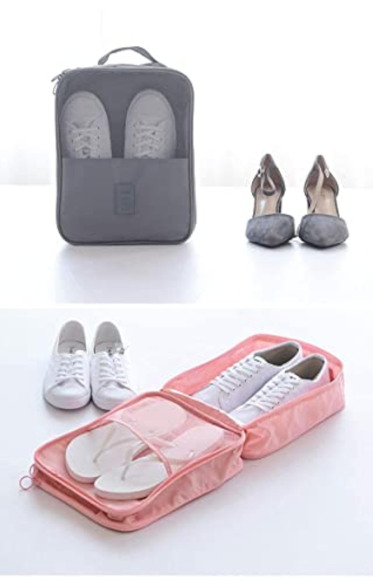 Waterproof Shoe Bag for Travel, Large Capacity Organizer